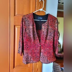 ❤️🩷❤️NWOT Petite tank and blazer cardigan set xlp